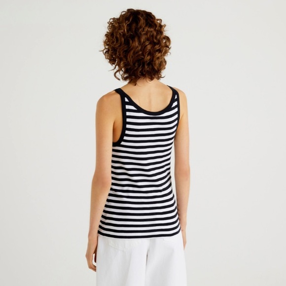 NWT Ralph Lauren Ribbed Striped Tank Top - Picture 12 of 16